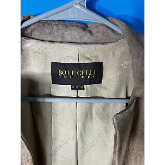 Botticelli Couture Beige Suede Womens Jacket, FALL JACKET, WINTER JACKET - Picture 6 of 6